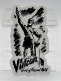 Vulcan Sticker God of Fire and Metal
