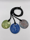 Vulcan Ceramic Pendant