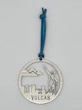 Vulcan Skyline Stainless Steel Ornament