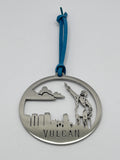 Vulcan Skyline Stainless Steel Ornament