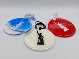 Vulcan Resin Round Ornament